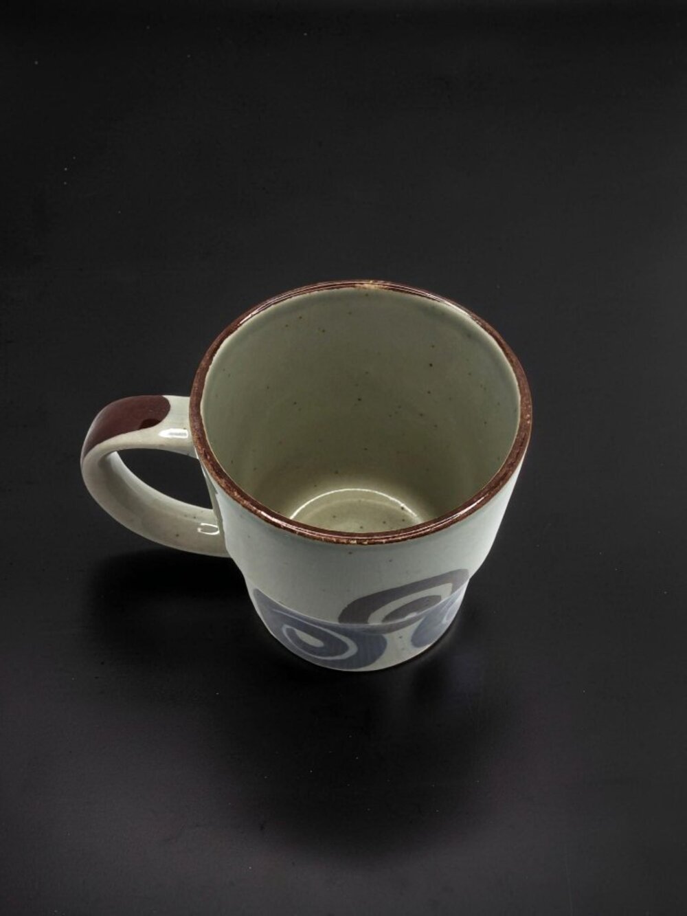 vintage hearthside potters pride japan handcrafted Tan,Brown Stoneware coffee mu - Picture 3 of 16